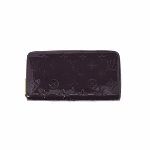 Louis Vuitton Vernis Patent Zippy Wallet Amaranth Purple long
